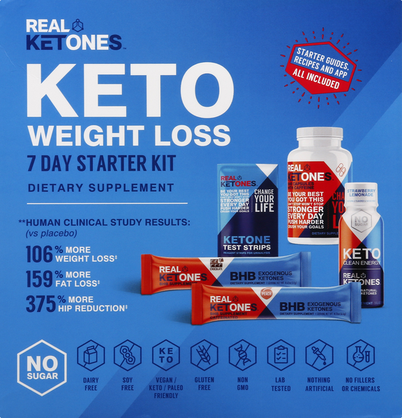 Real Keytones Weight Loss 7 Day Starter Kit - 1 Count