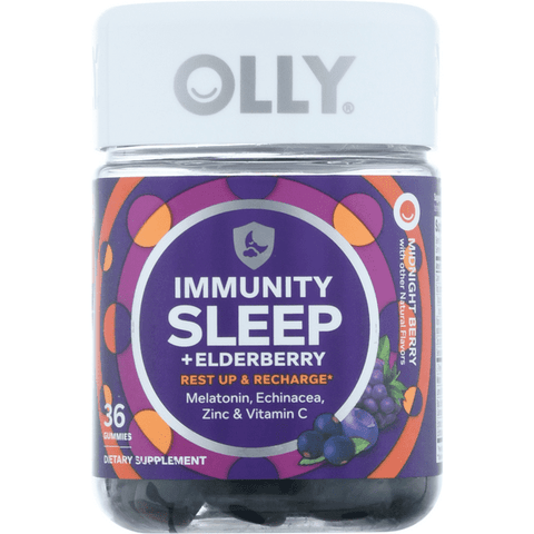 Olly Immunity Sleep + Elderberry Gummies - 36 Count