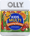 Olly Kids Multi Gummy Worms Sour Fruity Punch - 70 Count