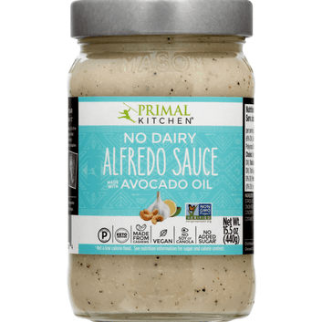 Primal Kitchen No Dairy Alfredo Sauce with Avocado Oil - 16 Ounce