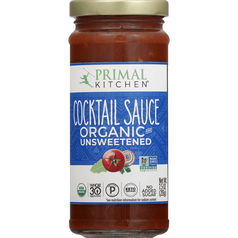 Primal Kitchen Organic Cocktail Sauce - 8.5 Ounce