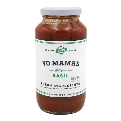 Yo Mama's Basil Tomato Sauce - 25 Ounce