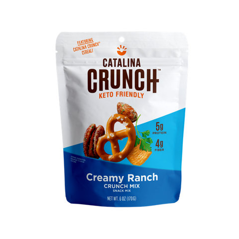 Catalina Crunch Mix Creamy Ranch Keto Snack Mix - 6 Ounce