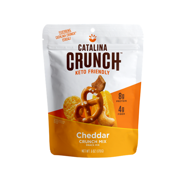 Catalina Crunch Mix Cheddar Keto Snack Mix - 6 Ounce