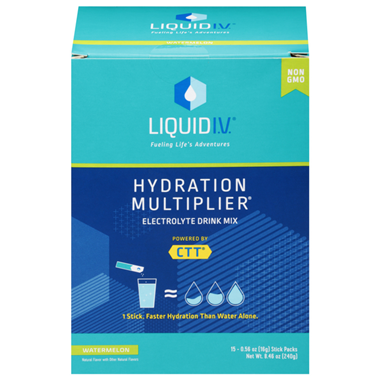Liquid I.V. Hydration Drink Mix, Watermelon - 15 Count