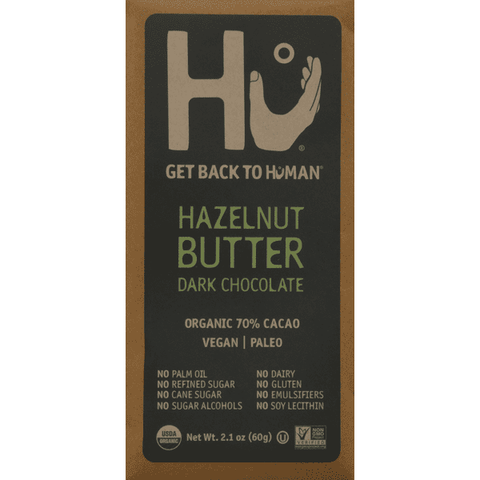 HU Hazelnut Butter Dark Chocolate Bar - 2.1 Ounce