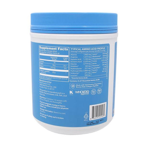Vital Proteins Collagen Peptides, Unflavored Powder - 20 Ounce