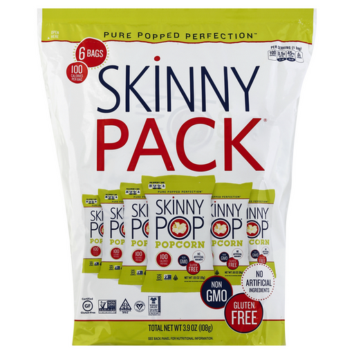 SkinnyPop Skinny Pack Popcorn - 3.9 Ounce