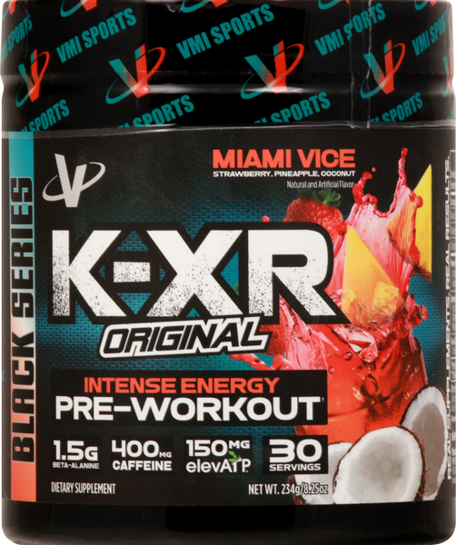 K-XR Miami Vice Pre-Workout - 8.25 Ounce