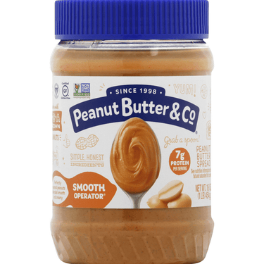 Peanut Butter & Co. Smooth Operator No Stir Natural Peanut Butter Spread - 16 Ounce