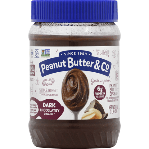 Peanut Butter & Co Dark Chocolate Dreams No Stir Naturals - 16 Ounce