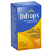 Ddrops Liquid Vitamin D3, 1,000 Iu 180 Drops - 0.17 Ounce