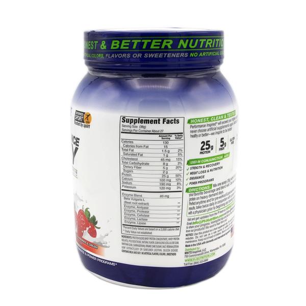 Performance Inspired Performance Whey Strawberry - 35.5 Ounce