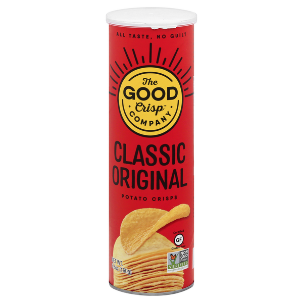 The Good Crisp Company Original Potato Crisps Gluten Free - 5.6 Ounce