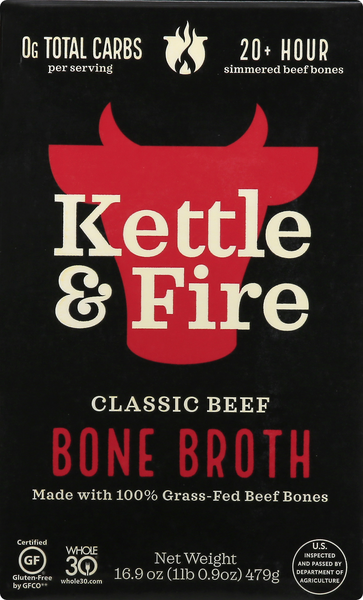 Beef Bone Broth - 16.9 Ounce