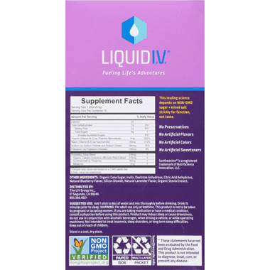 Liquid I.V. Sleep Drink Mix, Blueberry Lavender