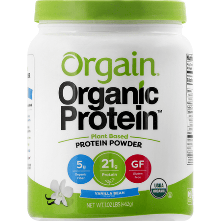 Orgain Protein Powder, Vanilla Bean Flavor - 1.02 Pound