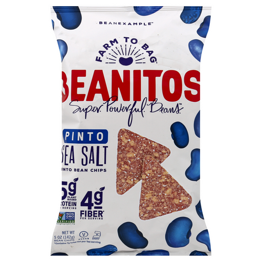 Beanitos Simply Pinto Bean with Sea Salt Bean Chips - 5 Ounce