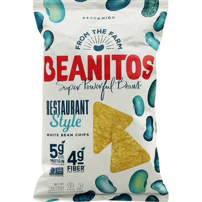 Beanitos Restaurant Style White Bean with Sea Salt Chips - 5 Ounce