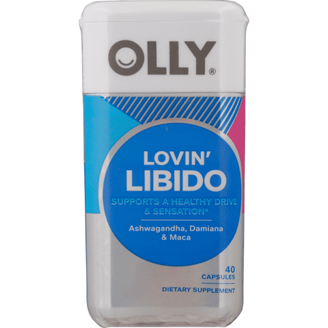 Olly Lovin Libido Dietary Supplement Capsules - 40 Count