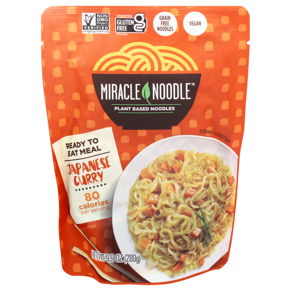 Miracle Noodle Kitchen Ready To Eat Meal Japanese Curry Noodles - 10 Ounce