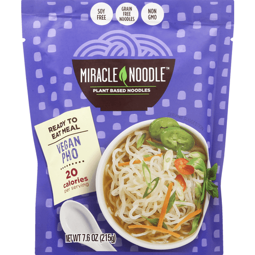 Miracle Noodle Kitchen Ready To Eat Vegan Pho - 8 Ounce