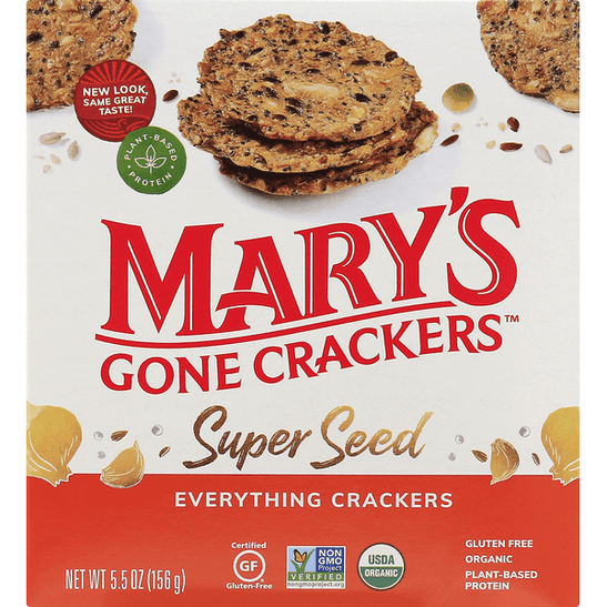 Mary's Gone Crackers Organic Super Seed Everything - 5.5 Ounce