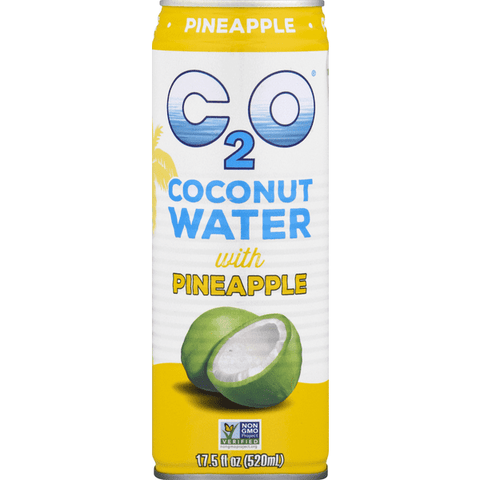 C2O Coconut Water With Pineapple - 17.5 Ounce