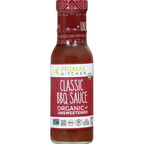 Primal Kitchen Organic Unsweetened Classic BBQ Sauce - 8.5 Ounce