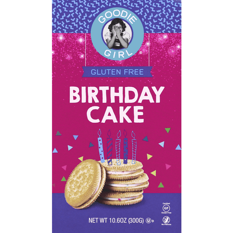 Goodie Girl Birthday Cake Cookies - 10.6 Ounce