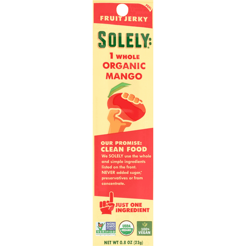 Solely Organic Mango Fruit Jerky - 0.8 Ounce