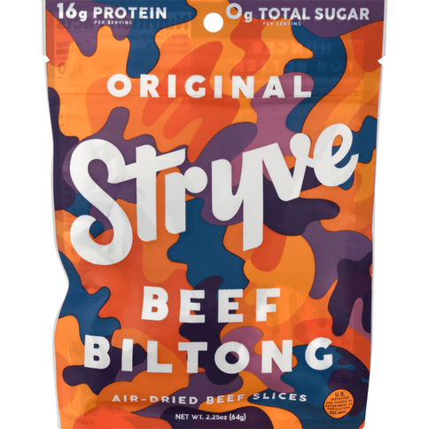 Stryve Beef Biltong, Original - 2.25 Ounce