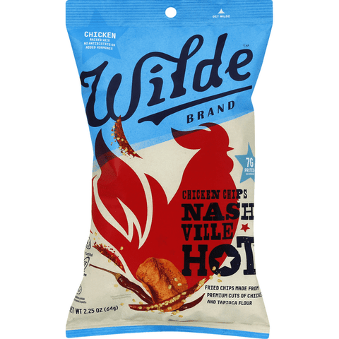 Wilde Nashville Hot Chicken Chips - 2.25 Ounce