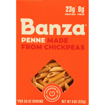 Banza Chickpea Penne Pasta - 8 Ounce
