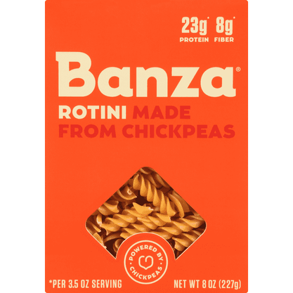 Banza Chickpea Rotini Pasta - 8 Ounce