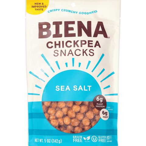 Biena Chickpea Snacks Sea Salt - 5 Ounce