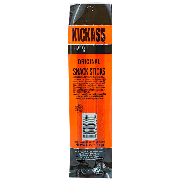 Kickass Original Snack Sticks - 2 Ounce