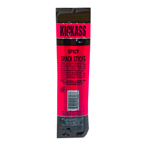 Kickass Spicy Snack Sticks - 2 Ounce