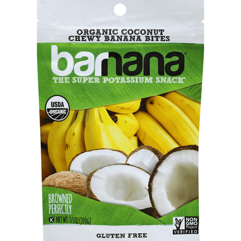 Barnana Organic Coconut Banana Bites - 3.5 Ounce
