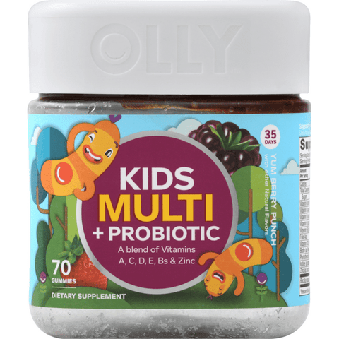 Olly Kids Multi + Probiotic Gummies - 70 Count