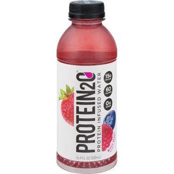 Protein2o Strawberry Watermelon 20g Whey Protein Infused Water Plus Electrolytes - 67.6 fl oz