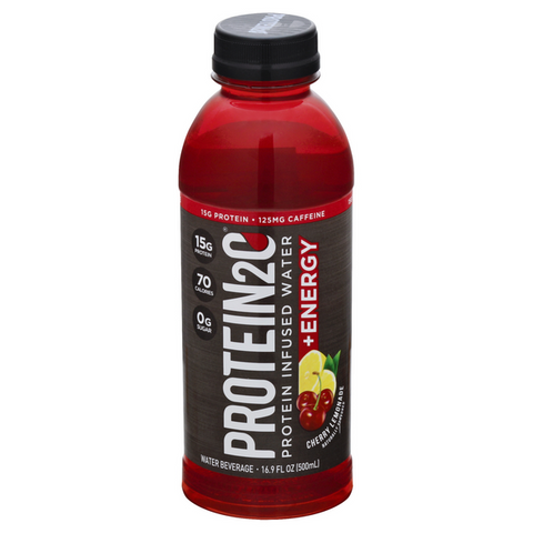 Protein2O +Energy Cherry Lemonade - 16.9 Ounce