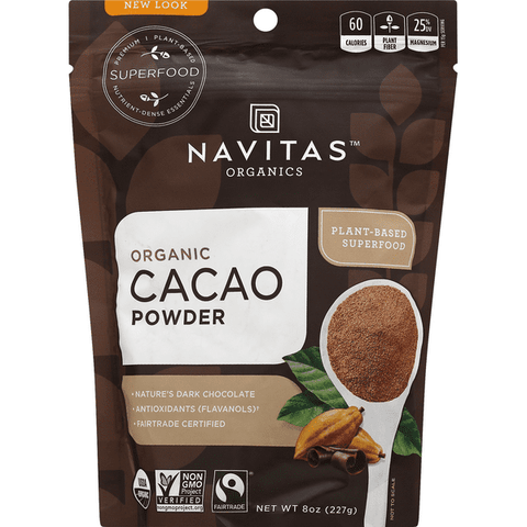 Navitas Organic Cacao Powder - 8 Ounce