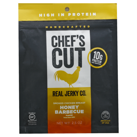 Chef's Cut Honey Barbecue Chicken Jerky - 2.5 Ounce
