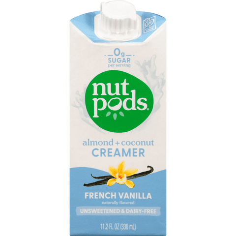 Nature's Dairy Free Creamer Nutpods French Vanilla Unsweetened - 11.2 Ounce