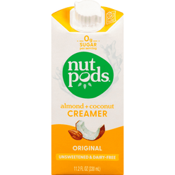 Nut Pods Unsweetened + Dairy-Free Original Creamer - 11.2 Ounce