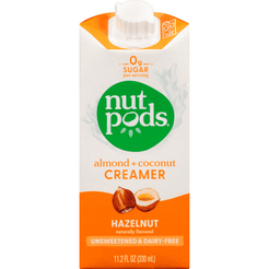 Nutpods Hazelnut Creamer Unsweetened Dairy Free - 11.2 Ounce