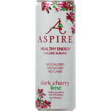 Aspire Healthy Energy Drink, Dark Cherry Lime - 12 Ounce