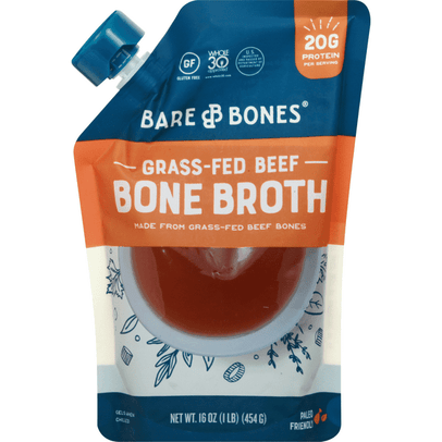Bare Bones Classic Beef Bone Broth - 16 Ounce