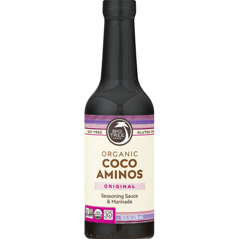Big Tree Organic Coco Aminos Original Seasoning Sauce & Marinade - 10 Ounce